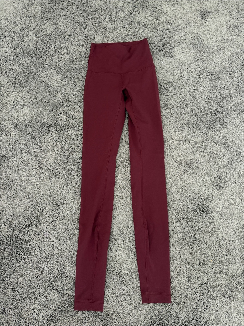 lululemon athletica High Rise Align 28’ Burgundy Leggings